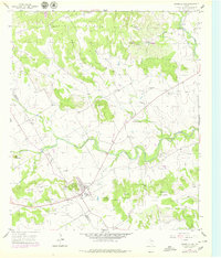 Download a high-resolution, GPS-compatible USGS topo map for Cranfills Gap, TX (1973 edition)