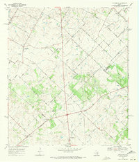 Download a high-resolution, GPS-compatible USGS topo map for Creedmoor, TX (1971 edition)
