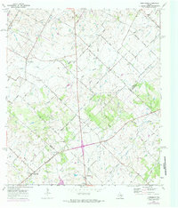 Download a high-resolution, GPS-compatible USGS topo map for Creedmoor, TX (1985 edition)