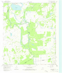 Download a high-resolution, GPS-compatible USGS topo map for Creslenn Ranch, TX (1975 edition)