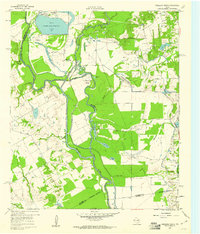 Download a high-resolution, GPS-compatible USGS topo map for Creslenn Ranch, TX (1961 edition)