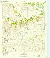 Download a high-resolution, GPS-compatible USGS topo map for Cresson, TX (1956 edition)