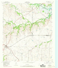 Download a high-resolution, GPS-compatible USGS topo map for Cresson, TX (1969 edition)