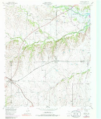 Download a high-resolution, GPS-compatible USGS topo map for Cresson, TX (1985 edition)