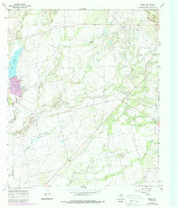 Download a high-resolution, GPS-compatible USGS topo map for Crews, TX (1988 edition)