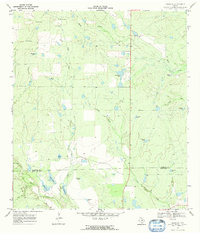 preview thumbnail of historical topo map of Atascosa County, TX in 1969