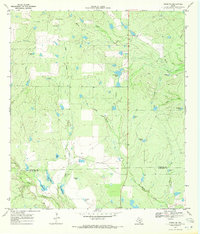 Download a high-resolution, GPS-compatible USGS topo map for Cross NE, TX (1971 edition)