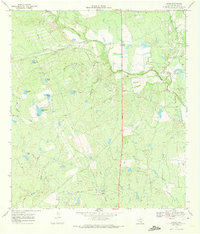 Download a high-resolution, GPS-compatible USGS topo map for Cross, TX (1972 edition)