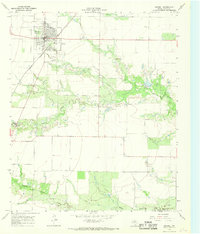 Download a high-resolution, GPS-compatible USGS topo map for Crowell, TX (1969 edition)