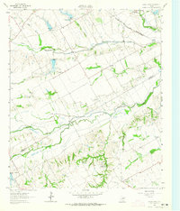 Download a high-resolution, GPS-compatible USGS topo map for Cryer Creek, TX (1965 edition)