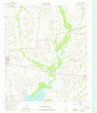 Download a high-resolution, GPS-compatible USGS topo map for Culleoka, TX (1977 edition)