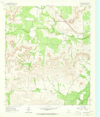 Download a high-resolution, GPS-compatible USGS topo map for Cumbie Draw, TX (1964 edition)