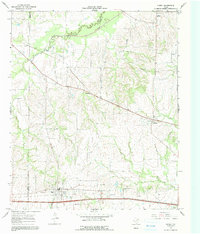 Download a high-resolution, GPS-compatible USGS topo map for Cumby, TX (1991 edition)