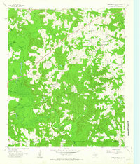 1961 Map of Cunningham Creek, 1963 Print