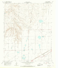 preview thumbnail of historical topo map of Carson County, TX in 1966