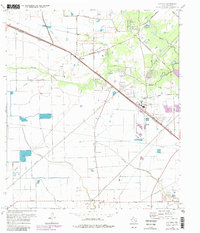 Download a high-resolution, GPS-compatible USGS topo map for Cypress, TX (1980 edition)