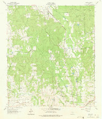 Download a high-resolution, GPS-compatible USGS topo map for Dacus, TX (1975 edition)