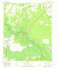 Download a high-resolution, GPS-compatible USGS topo map for Dalby Springs, TX (1976 edition)