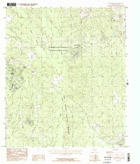 Download a high-resolution, GPS-compatible USGS topo map for Dallardsville, TX (1984 edition)