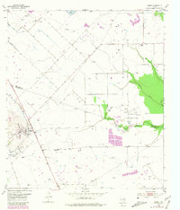Download a high-resolution, GPS-compatible USGS topo map for Damon, TX (1981 edition)