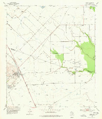 Download a high-resolution, GPS-compatible USGS topo map for Damon, TX (1977 edition)