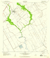 Download a high-resolution, GPS-compatible USGS topo map for Danbury, TX (1959 edition)