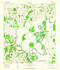 Download a high-resolution, GPS-compatible USGS topo map for Daniels, TX (1963 edition)