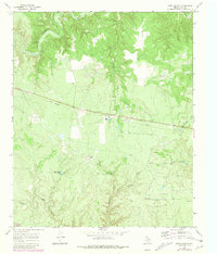 Download a high-resolution, GPS-compatible USGS topo map for Dark Canyon, TX (1981 edition)