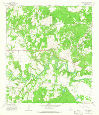 preview thumbnail of historical topo map of Guadalupe County, TX in 1964