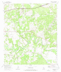 preview thumbnail of historical topo map of Guadalupe County, TX in 1964