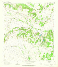 preview thumbnail of historical topo map of Bell County, TX in 1963