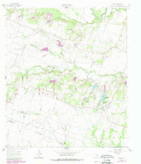 Download a high-resolution, GPS-compatible USGS topo map for Davilla, TX (1989 edition)