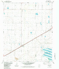 Download a high-resolution, GPS-compatible USGS topo map for Dawn, TX (1984 edition)