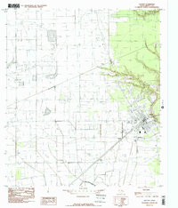 Download a high-resolution, GPS-compatible USGS topo map for Dayton, TX (1985 edition)