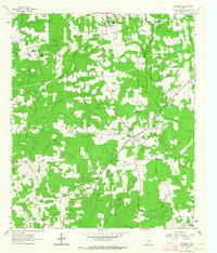 Download a high-resolution, GPS-compatible USGS topo map for De Berry, TX (1964 edition)