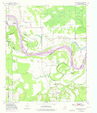 1950 Map of De Kalb NW, 1976 Print