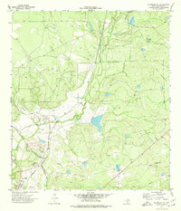 Download a high-resolution, GPS-compatible USGS topo map for Deadmans Hill, TX (1977 edition)