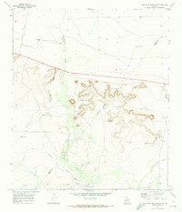 Download a high-resolution, GPS-compatible USGS topo map for Deep Well Ranch NW, TX (1973 edition)
