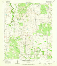 Download a high-resolution, GPS-compatible USGS topo map for Deer Creek, TX (1964 edition)