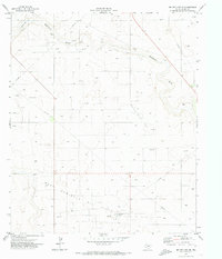 preview thumbnail of historical topo map of Gaines County, TX in 1971