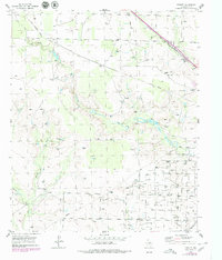 Download a high-resolution, GPS-compatible USGS topo map for Dermott, TX (1980 edition)