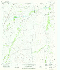 preview thumbnail of historical topo map of Culberson County, TX in 1973