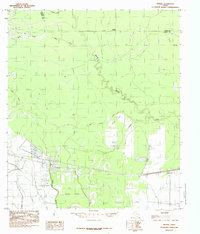 Download a high-resolution, GPS-compatible USGS topo map for Devers, TX (1985 edition)