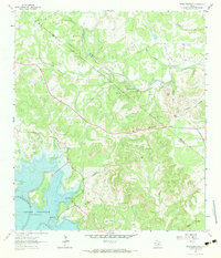 Download a high-resolution, GPS-compatible USGS topo map for Devils Backbone, TX (1983 edition)