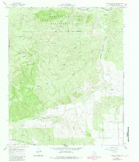 Download a high-resolution, GPS-compatible USGS topo map for Devils Canyon, TX (1981 edition)
