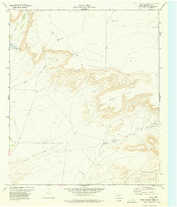 Download a high-resolution, GPS-compatible USGS topo map for Diablo Canyon West, TX (1978 edition)