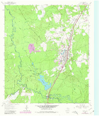 Download a high-resolution, GPS-compatible USGS topo map for Diboll, TX (1980 edition)