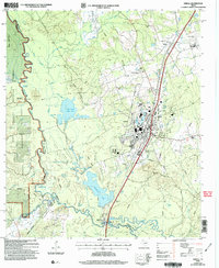 Download a high-resolution, GPS-compatible USGS topo map for Diboll, TX (2006 edition)