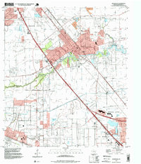 preview thumbnail of historical topo map of Dickinson, TX in 1995