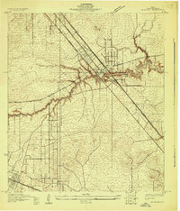 1929 Map of Dickinson